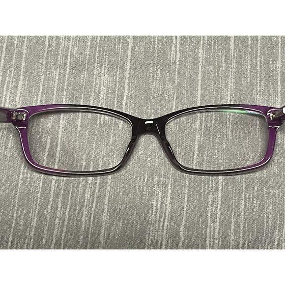GUCCI GG 3181 732 140mm Purple Rectangle Eyeglasses Frames Designer PreOwned - Picture 2 of 5